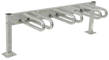 GALVANIZED BICYCLE RACK 45.9X14.4X14.4 - Model BR-M3S-GAL